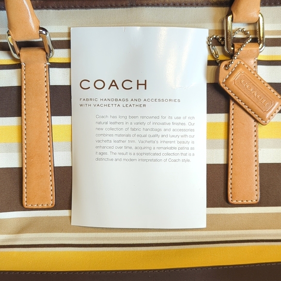 Vintage Coach Hamptons Small Tote - Picture 5 of 6